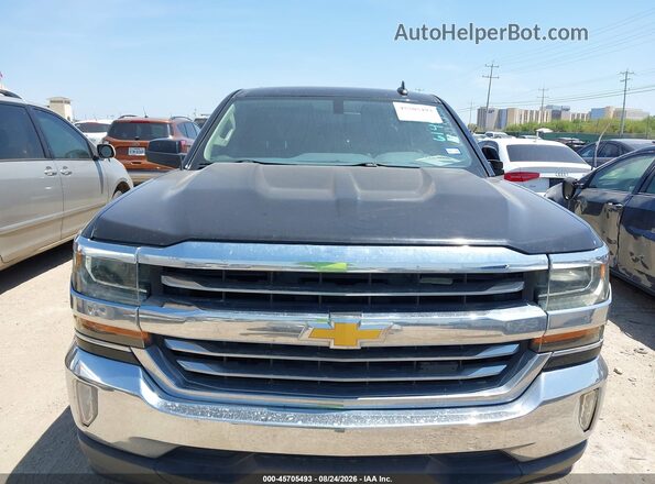 3GCPCREC7JG614957 2018 CHEVROLET SILVERADO Black Widok deski rozdzielczej