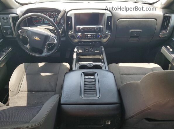 3GCPCREC8HG121184 2017 CHEVROLET SILVERADO Silver Widok deski rozdzielczej