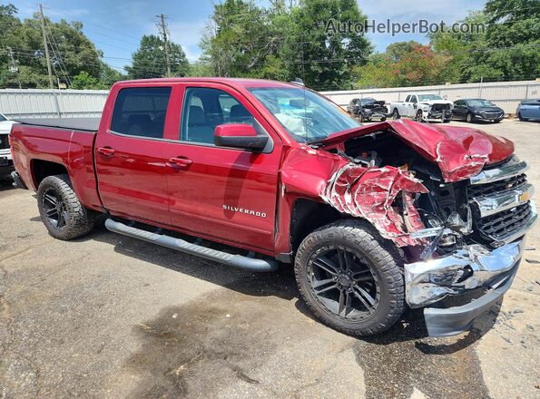 3GCPCREC8JG230640 2018 CHEVROLET SILVERADO Красный Передняя правая четверть