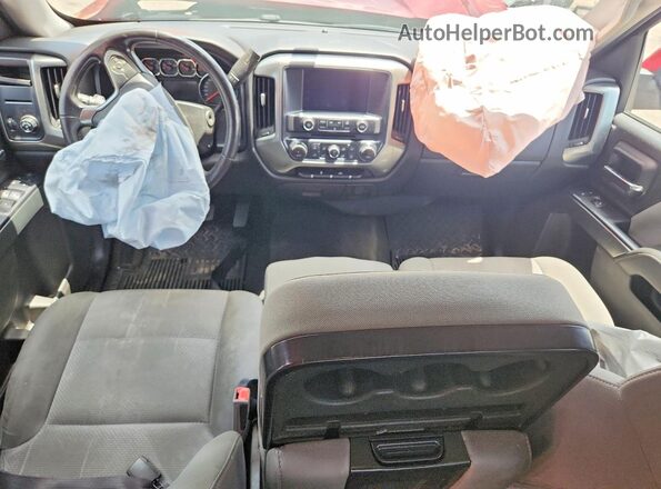 3GCPCREC8JG230640 2018 CHEVROLET SILVERADO Красный Вид панели приборов
