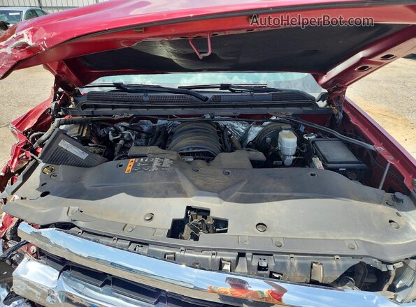3GCPCREC8JG230640 2018 CHEVROLET SILVERADO Красный Вид задней части салона