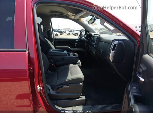 3GCPCREC8JG409146 2018 CHEVROLET SILVERADO Темно-бордовый Вид салона спереди