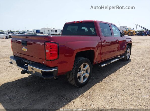 3GCPCREC8JG409146 2018 CHEVROLET SILVERADO Темно-бордовый Задняя правая четверть