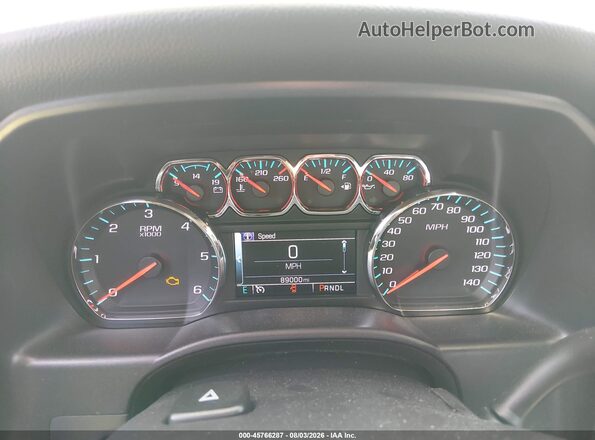 3GCPCREC8JG409146 2018 CHEVROLET SILVERADO Темно-бордовый Вид задних сидений