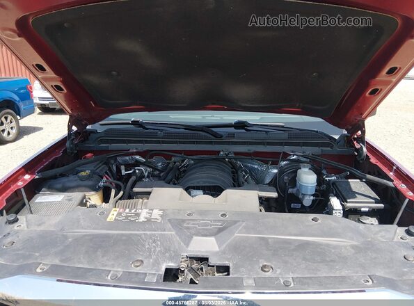 3GCPCREC8JG409146 2018 CHEVROLET SILVERADO Темно-бордовый Вид сзади