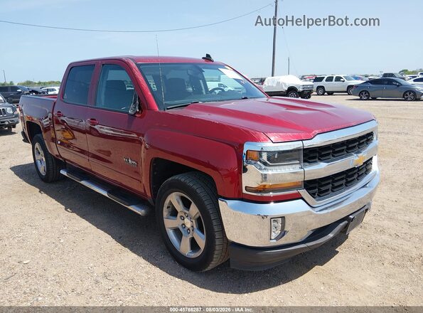 3GCPCREC8JG409146 2018 CHEVROLET SILVERADO Темно-бордовый Вид спереди