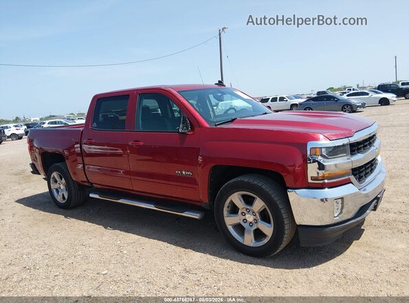 3GCPCREC8JG409146 2018 CHEVROLET SILVERADO Темно-бордовый Вид задней части салона