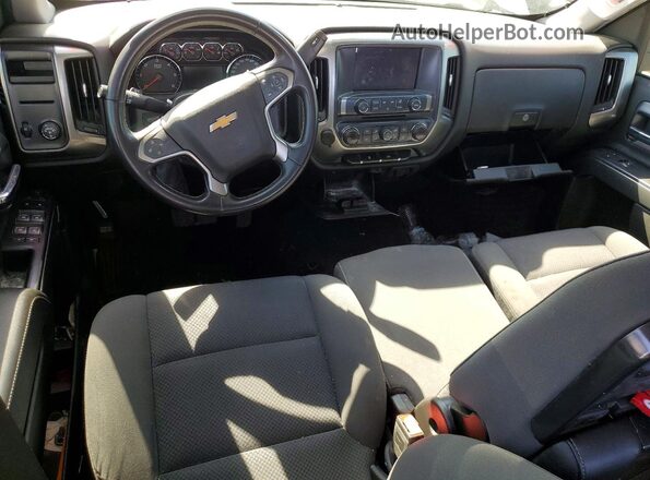 3GCPCREC8JG478788 2018 CHEVROLET SILVERADO White Вид панелі приладів