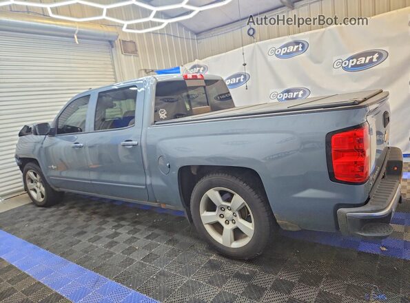 3GCPCREC9GG303524 2016 CHEVROLET SILVERADO Blue უკანა მარცხენა