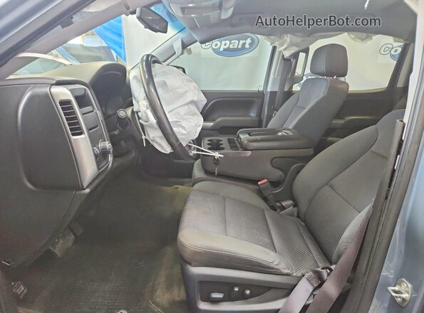 3GCPCREC9GG303524 2016 CHEVROLET SILVERADO Blue წინა სალონის ხედი