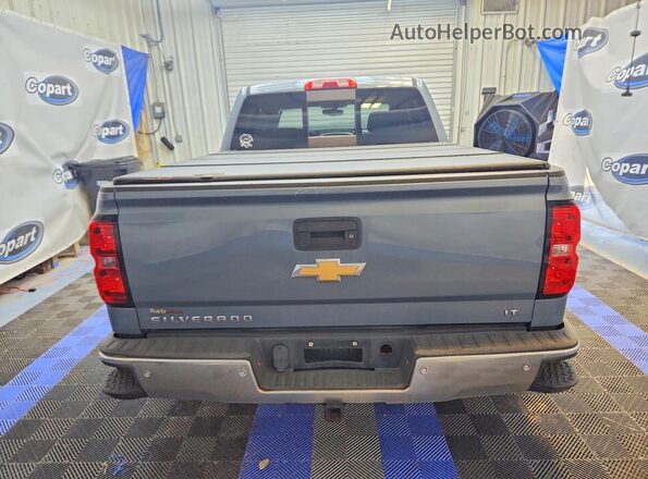 3GCPCREC9GG303524 2016 CHEVROLET SILVERADO Blue უკანა ხედი
