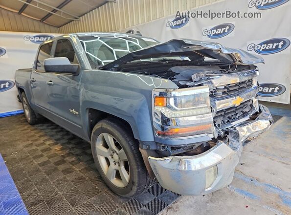 3GCPCREC9GG303524 2016 CHEVROLET SILVERADO Blue წინა მარჯვენა