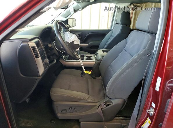 3GCPCREC9HG109304 2017 CHEVROLET SILVERADO Burgundy Widok wnętrza z przodu