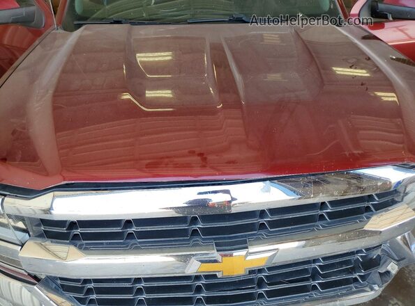 3GCPCREC9HG109304 2017 CHEVROLET SILVERADO Burgundy Widok wnętrza z tyłu