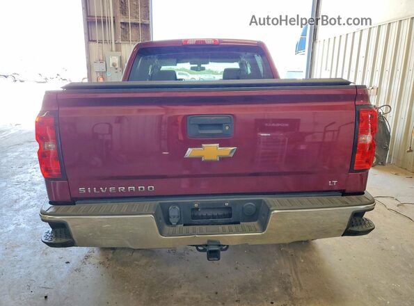 3GCPCREC9HG109304 2017 CHEVROLET SILVERADO Burgundy Widok z tyłu