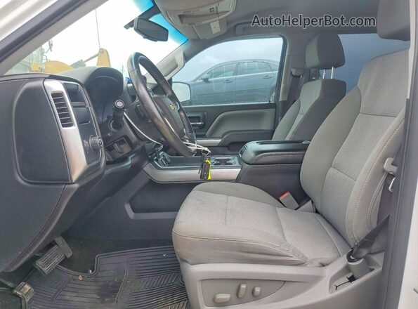 3GCPCREC9HG356628 2017 CHEVROLET SILVERADO White Widok wnętrza z przodu