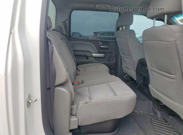 3GCPCREC9HG356628 2017 CHEVROLET SILVERADO White Widok tylnych siedzeń