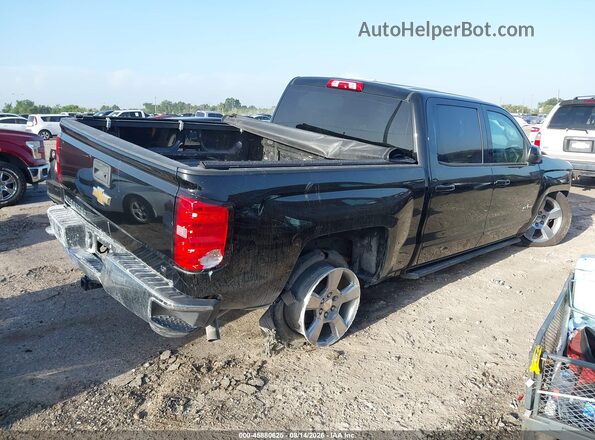 3GCPCREC9JG176975 2018 CHEVROLET SILVERADO Черный Задняя правая четверть