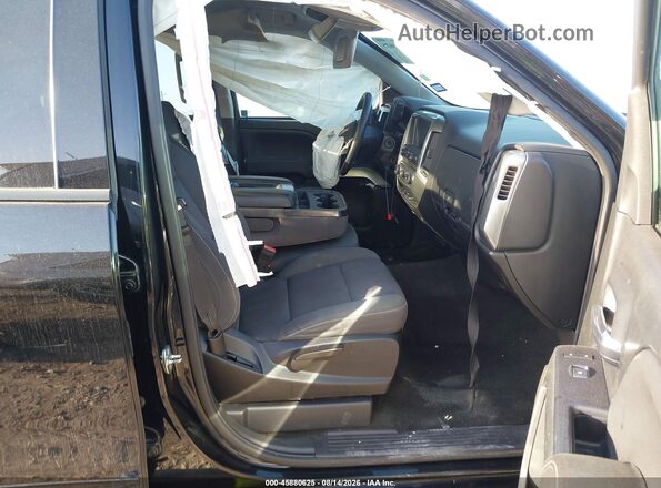 3GCPCREC9JG176975 2018 CHEVROLET SILVERADO Черный Вид салона спереди