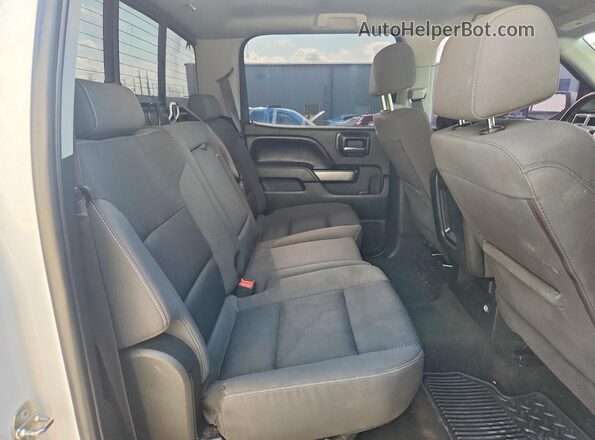 3GCPCRECXHG110445 2017 CHEVROLET SILVERADO White უკანა სავარძლების ხედი