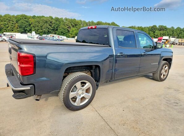 3GCPCRECXHG255792 2017 CHEVROLET SILVERADO Teal Rear right