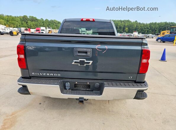 3GCPCRECXHG255792 2017 CHEVROLET SILVERADO Teal Rear view