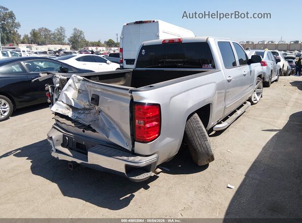 3GCPCRECXJG530826 2018 CHEVROLET SILVERADO Silver Задня права чверть
