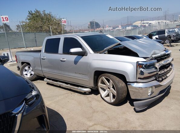 3GCPCRECXJG530826 2018 CHEVROLET SILVERADO Silver Вид задньої частини салону