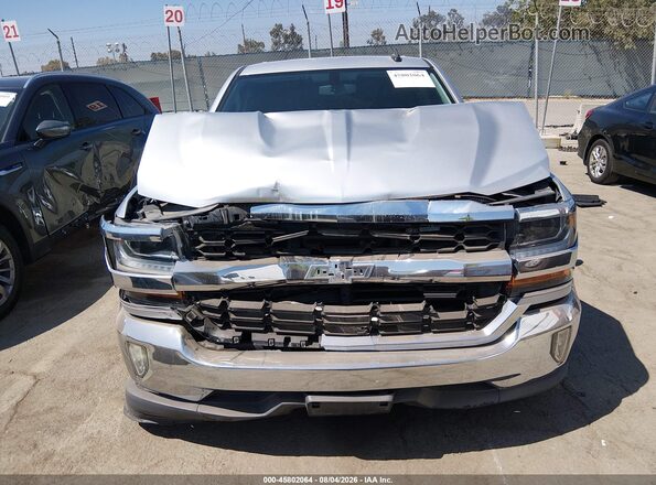 3GCPCRECXJG530826 2018 CHEVROLET SILVERADO Silver Вид щитка приладів