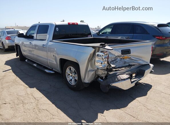 3GCPCRECXJG530826 2018 CHEVROLET SILVERADO Silver Задня ліва чверть