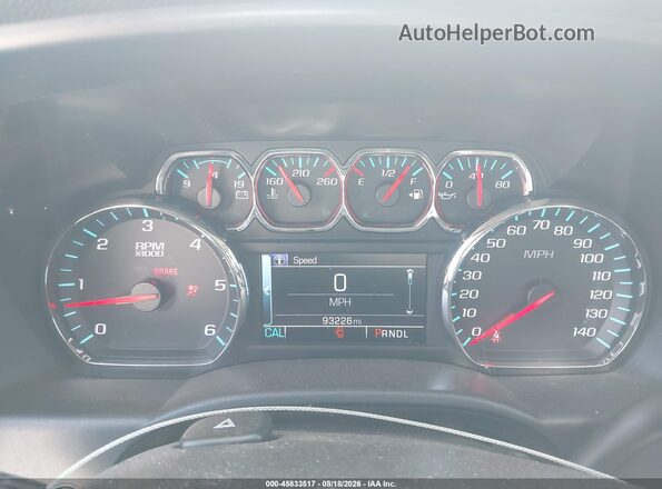3GCPCREH2HG448725 2017 CHEVROLET SILVERADO Silver Vista de los asientos traseros