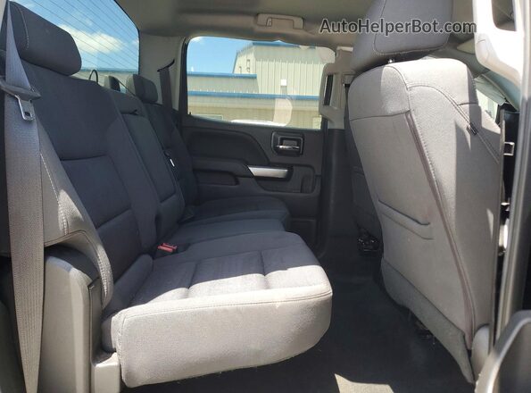 3GCPCREH6JG459880 2018 CHEVROLET SILVERADO Black Հետևի նստատեղերի տեսք