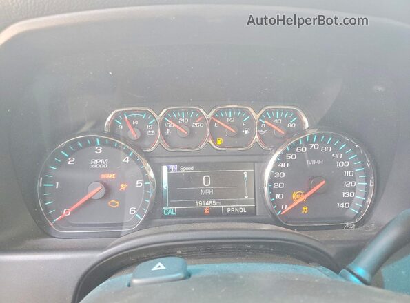 3GCPCREH6JG459880 2018 CHEVROLET SILVERADO Black Սարքավորումների վահանակի տեսք
