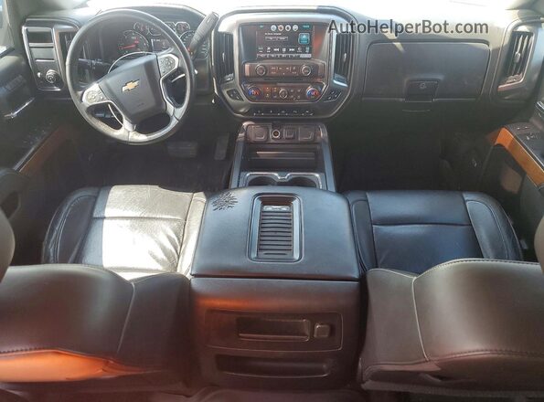3GCPCSEC0GG201844 2016 CHEVROLET SILVERADO Silver Dashboard view