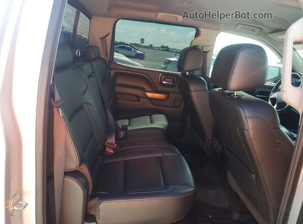 3GCPCSEC0GG201844 2016 CHEVROLET SILVERADO Silver Rear seats view