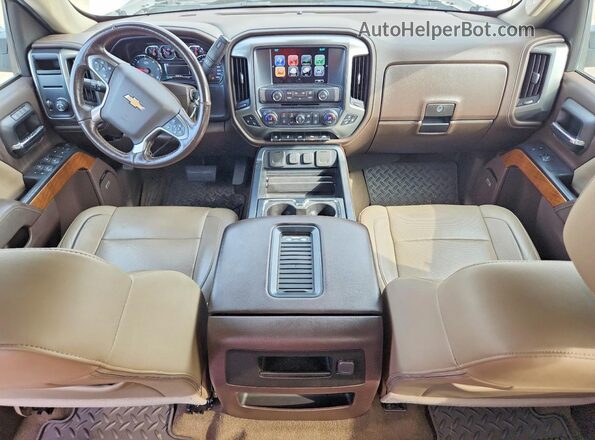 3GCPCSEC0JG280889 2018 CHEVROLET SILVERADO White Dashboard view