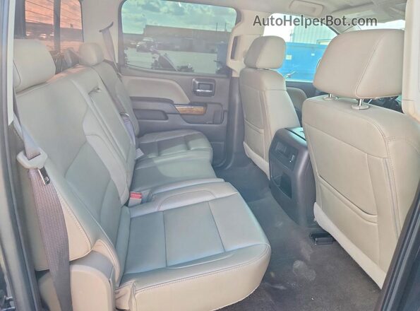 3GCPCSEC0JG386873 2018 CHEVROLET SILVERADO Black Հետևի նստատեղերի տեսք