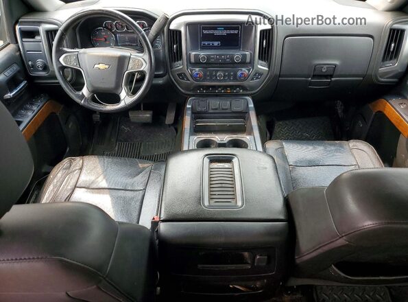 3GCPCSEC1GG202257 2016 CHEVROLET SILVERADO Black Առջևի վահանակի տեսք