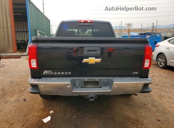 3GCPCSEC1GG202257 2016 CHEVROLET SILVERADO Black Հետևի տեսք