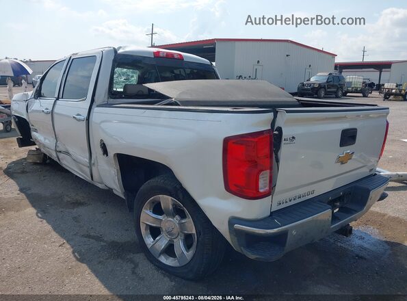 3GCPCSEC1HG293287 2017 CHEVROLET SILVERADO Белый Задняя левая четверть