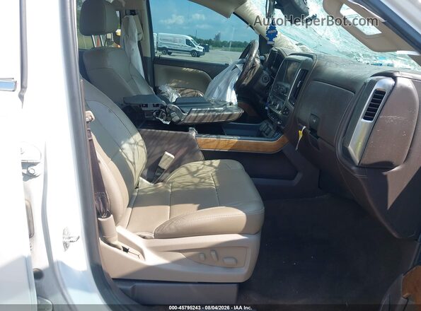 3GCPCSEC1HG293287 2017 CHEVROLET SILVERADO Белый Вид салона спереди