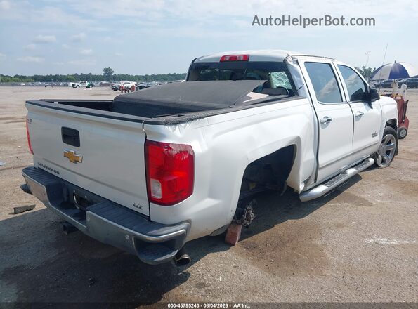 3GCPCSEC1HG293287 2017 CHEVROLET SILVERADO Белый Задняя правая четверть