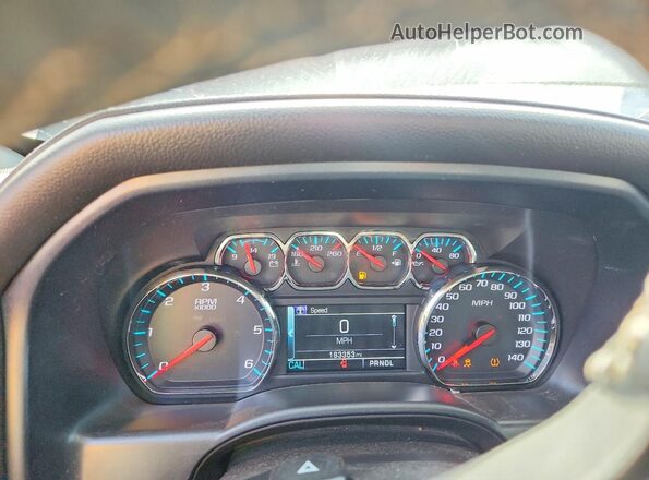 3GCPCSEC2JG337545 2018 CHEVROLET SILVERADO Black ხელსაწყოთა პანელის ხედი