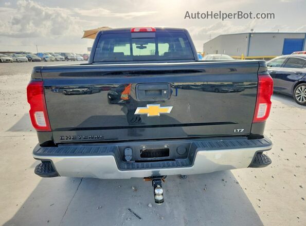 3GCPCSEC2JG337545 2018 CHEVROLET SILVERADO Black უკანა ხედი