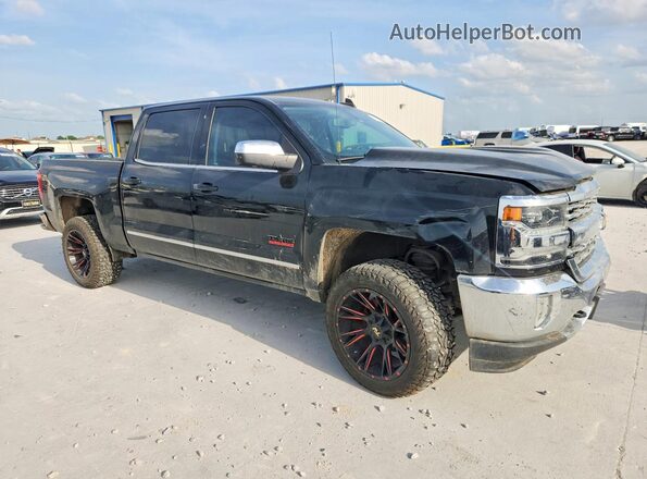 3GCPCSEC2JG337545 2018 CHEVROLET SILVERADO Black წინა მარჯვენა