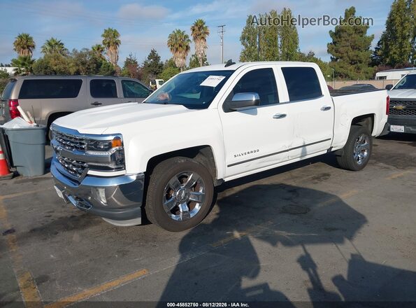 3GCPCSEC4HG152682 2017 CHEVROLET SILVERADO Белый Передняя левая четверть
