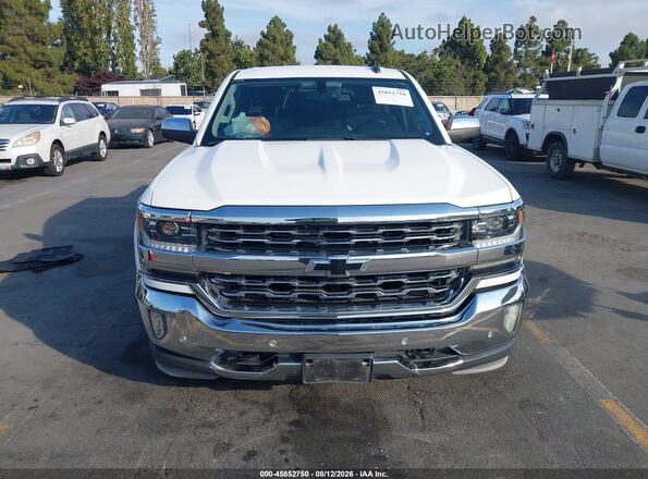3GCPCSEC4HG152682 2017 CHEVROLET SILVERADO Белый Вид щитка приборов