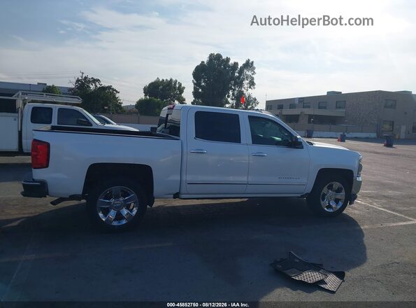 3GCPCSEC4HG152682 2017 CHEVROLET SILVERADO Белый Вид задней части салона