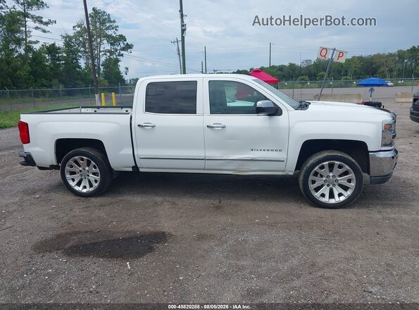 3GCPCSEC4JG455564 2018 CHEVROLET SILVERADO White Вид задньої частини салону