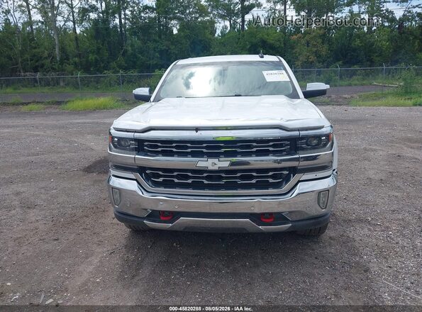 3GCPCSEC4JG455564 2018 CHEVROLET SILVERADO White Вид щитка приладів